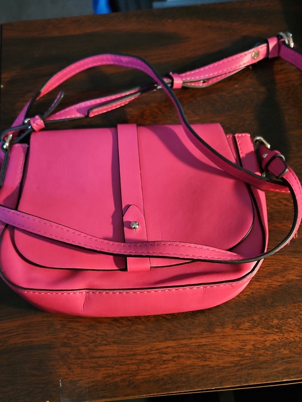 GAP Hot Pink Crossbody Bag with Adjustable Strap